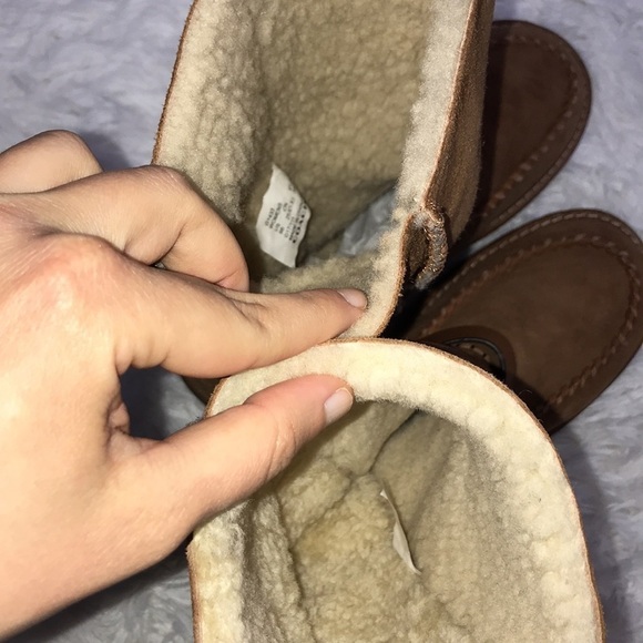 Coach Fold Down Sherling Boots - Picture 13 of 15